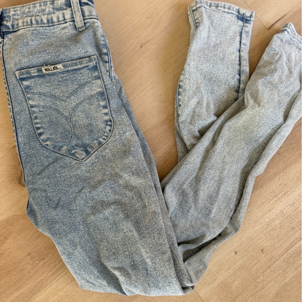 Rollas high waisted jeans